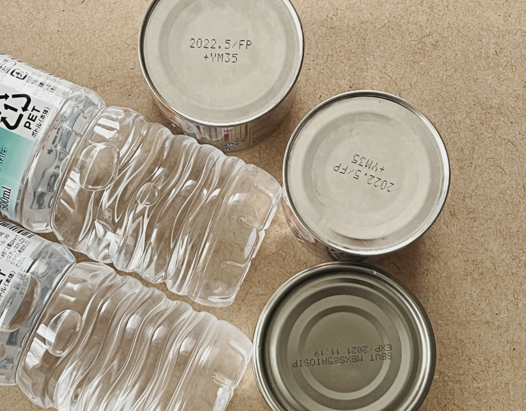 Stage 2 for Emergency kit japan: Preparation of food stock
