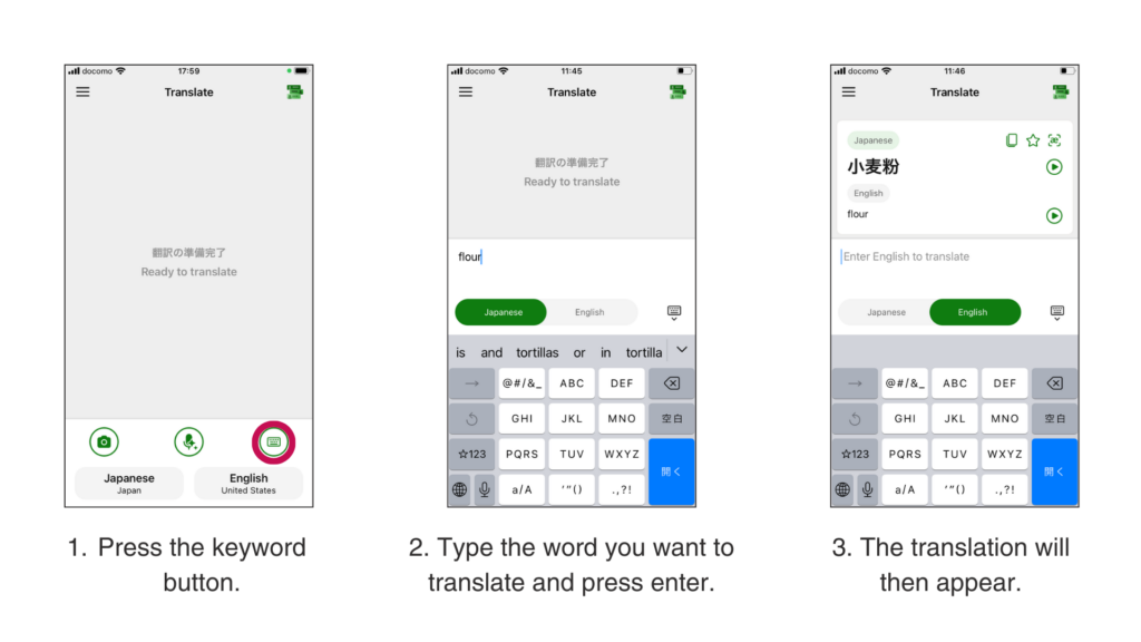 text translation