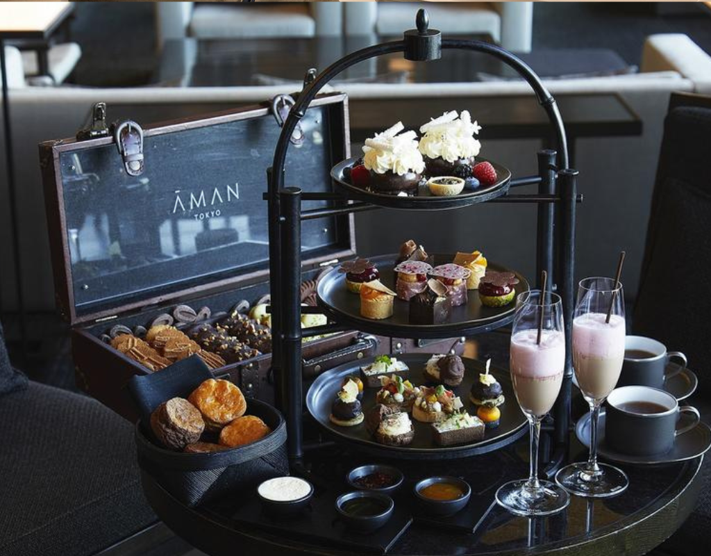 aman tokyo japan, Christmas Afternoon Tea