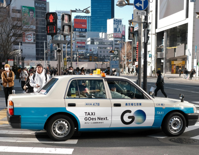 taxi in japan