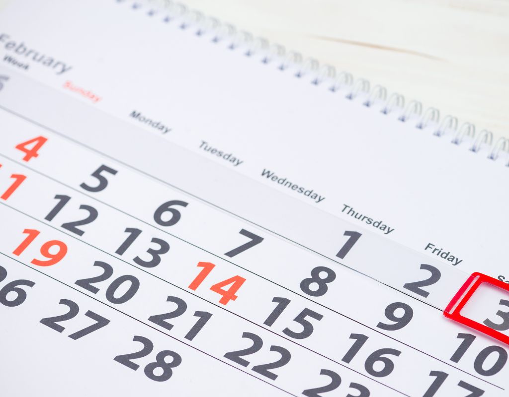 What is Setsubun: Image of calender