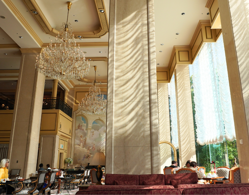 Garden Lounge at the Rihga Royal Hotel Tokyo