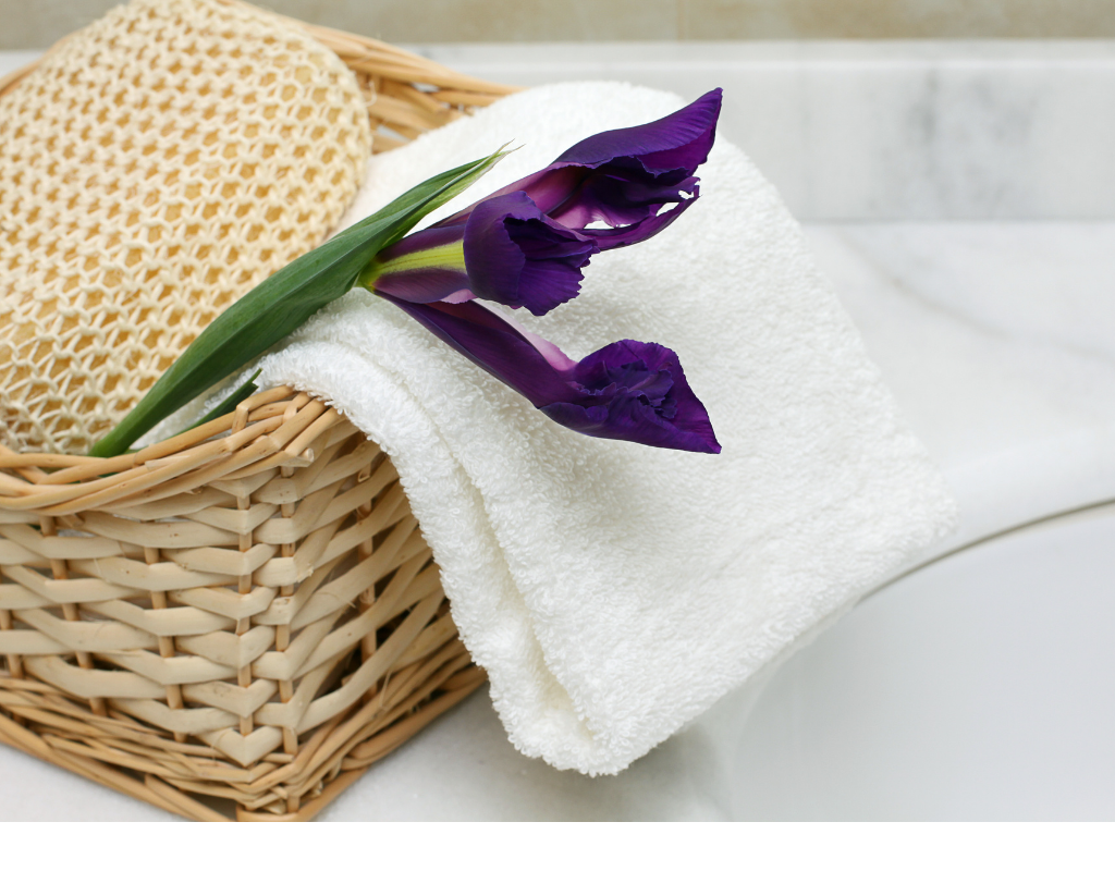 Japanese Iris Bath