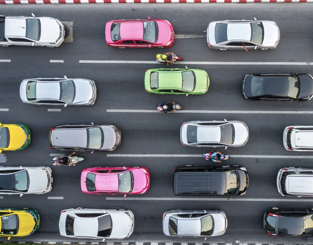 Image of Car Traffic in Japan