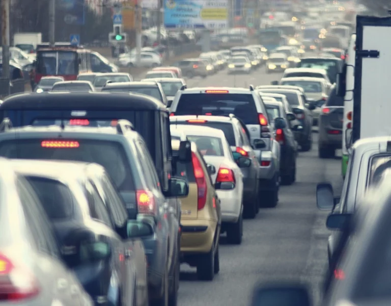 Golden Week Traffic, an image of traffic jam