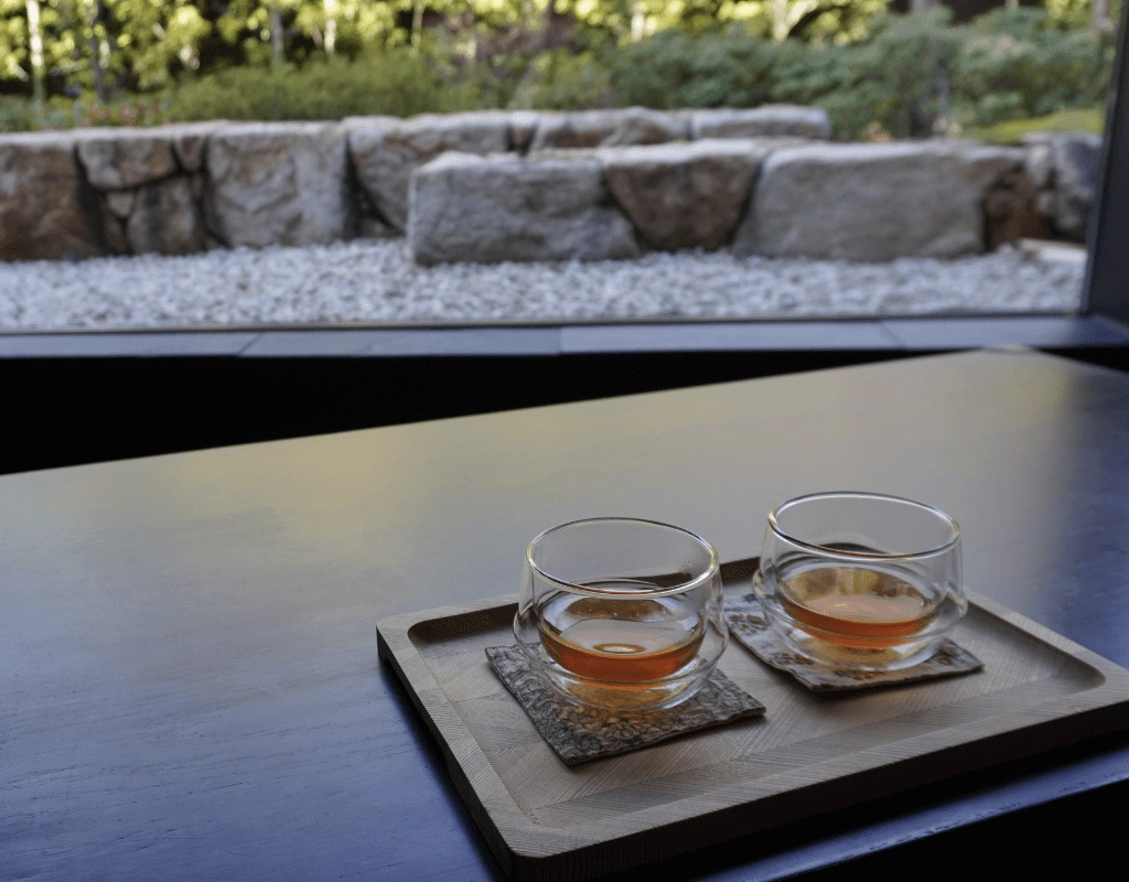 Welcome Tea at Fufu Nara