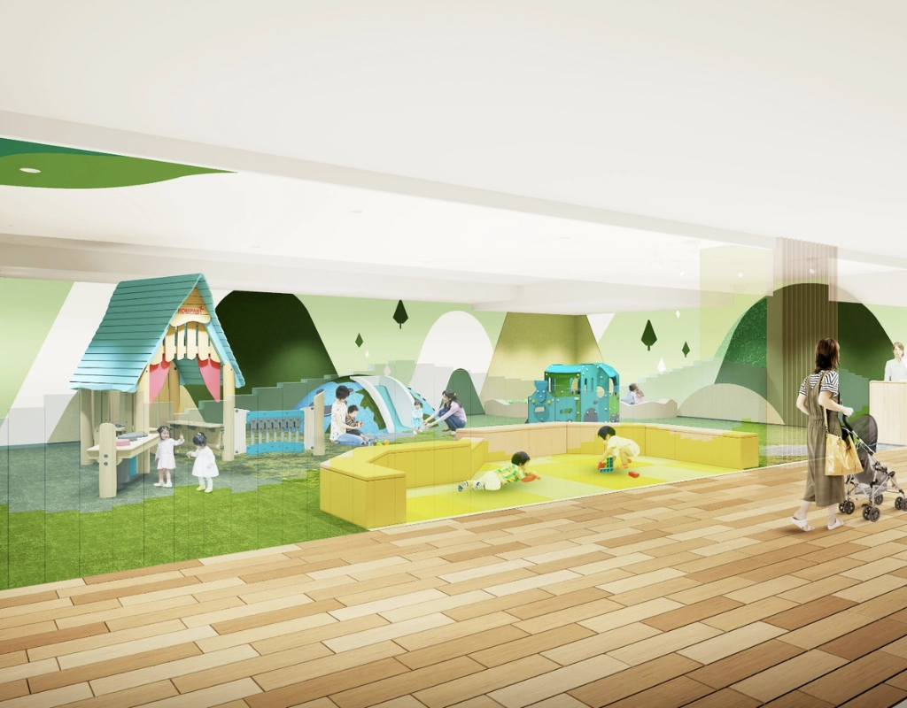 Chikyunoniwa, baby area