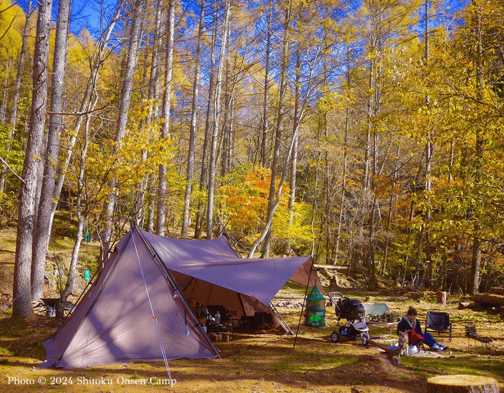 shitoku onsen camp