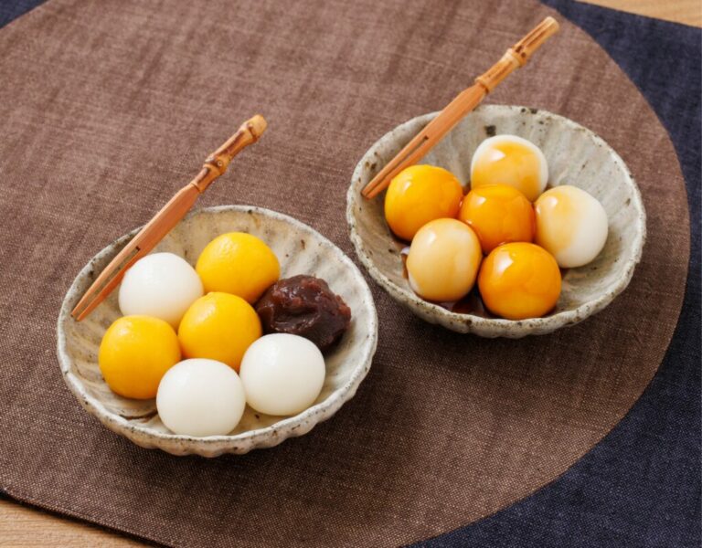 How to make tsukimi dango