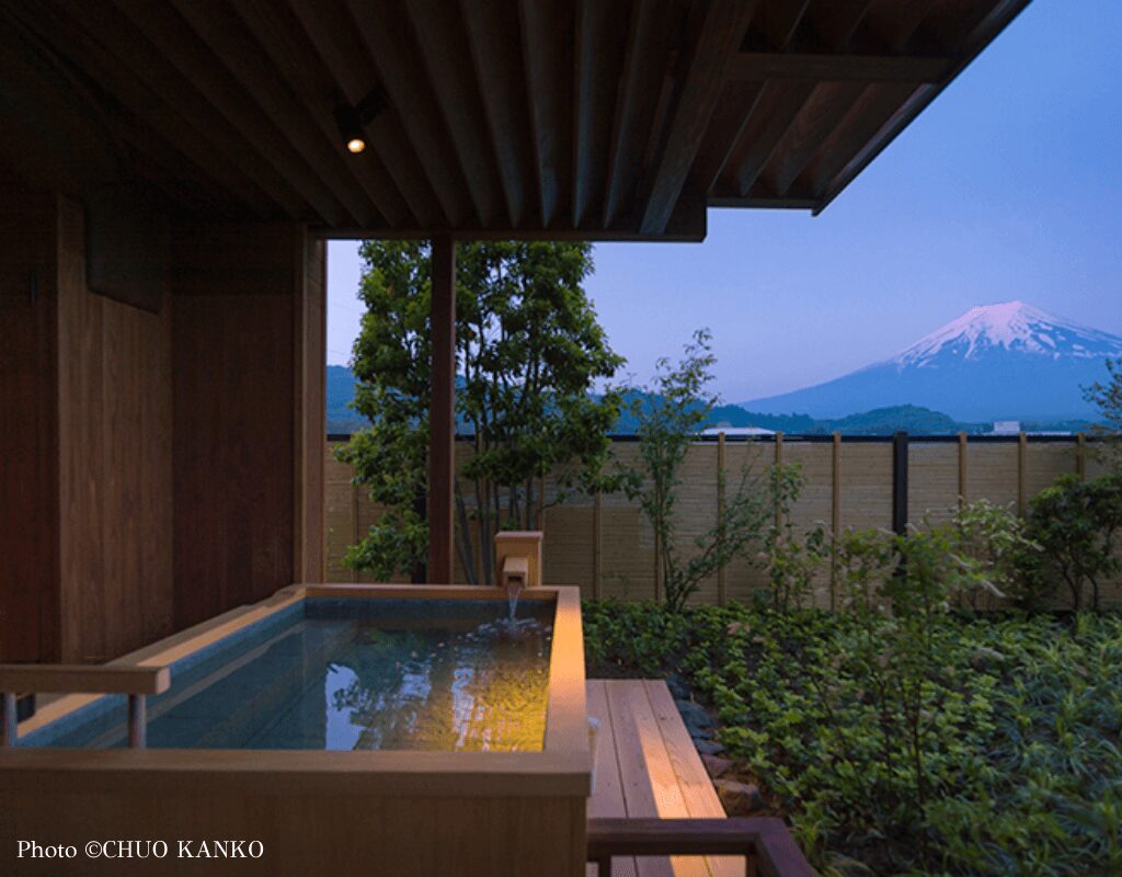 Open Air Bath at Bessho Sasa