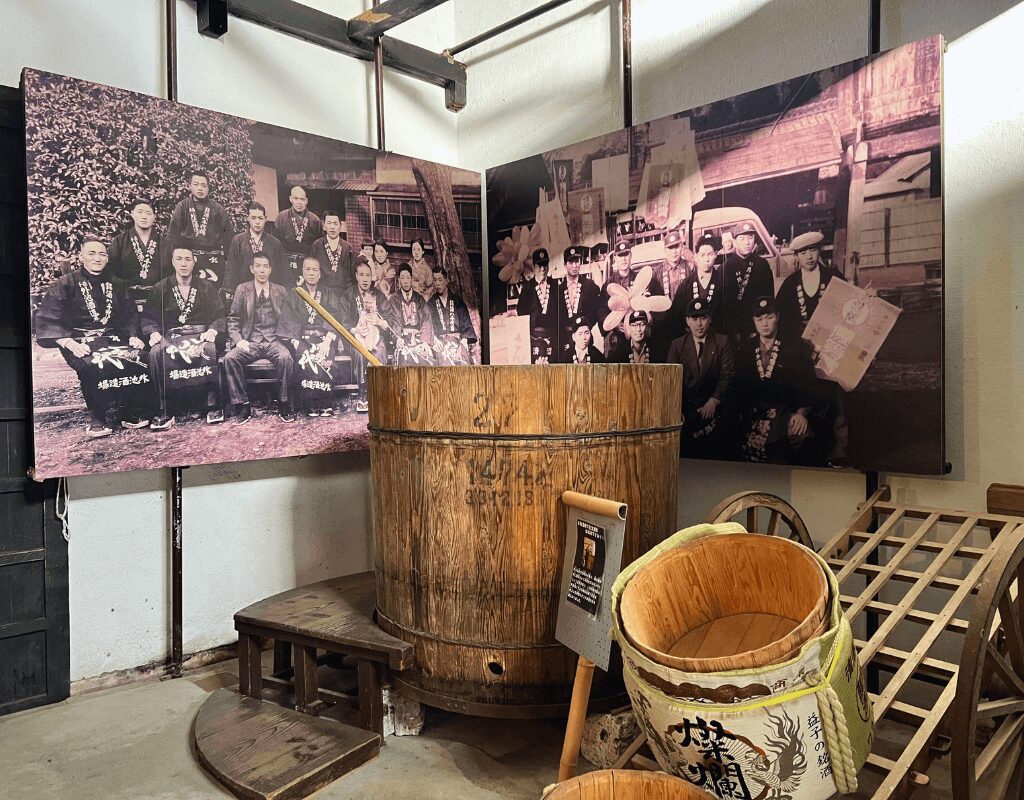Tour at Tonoike Sake Brewery
