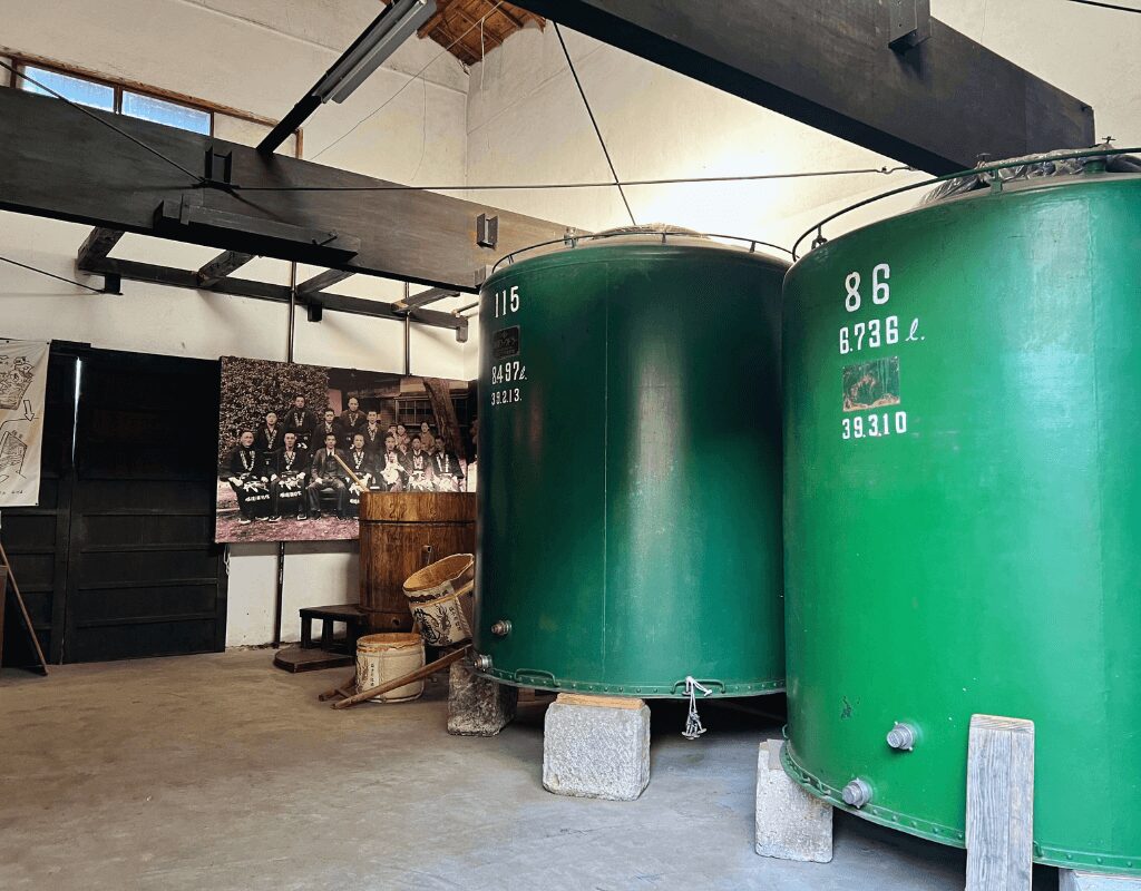 Tour at Tonoike Sake Brewery
