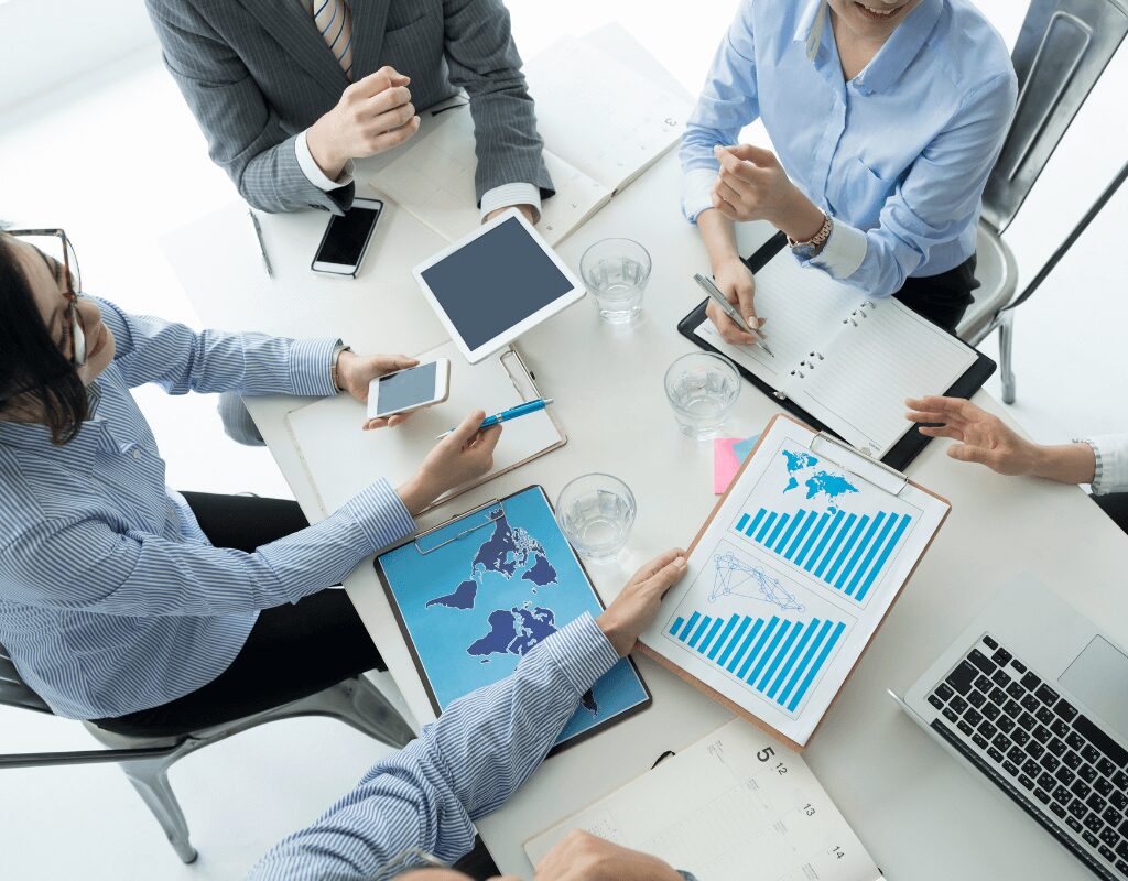 Meeting at Business