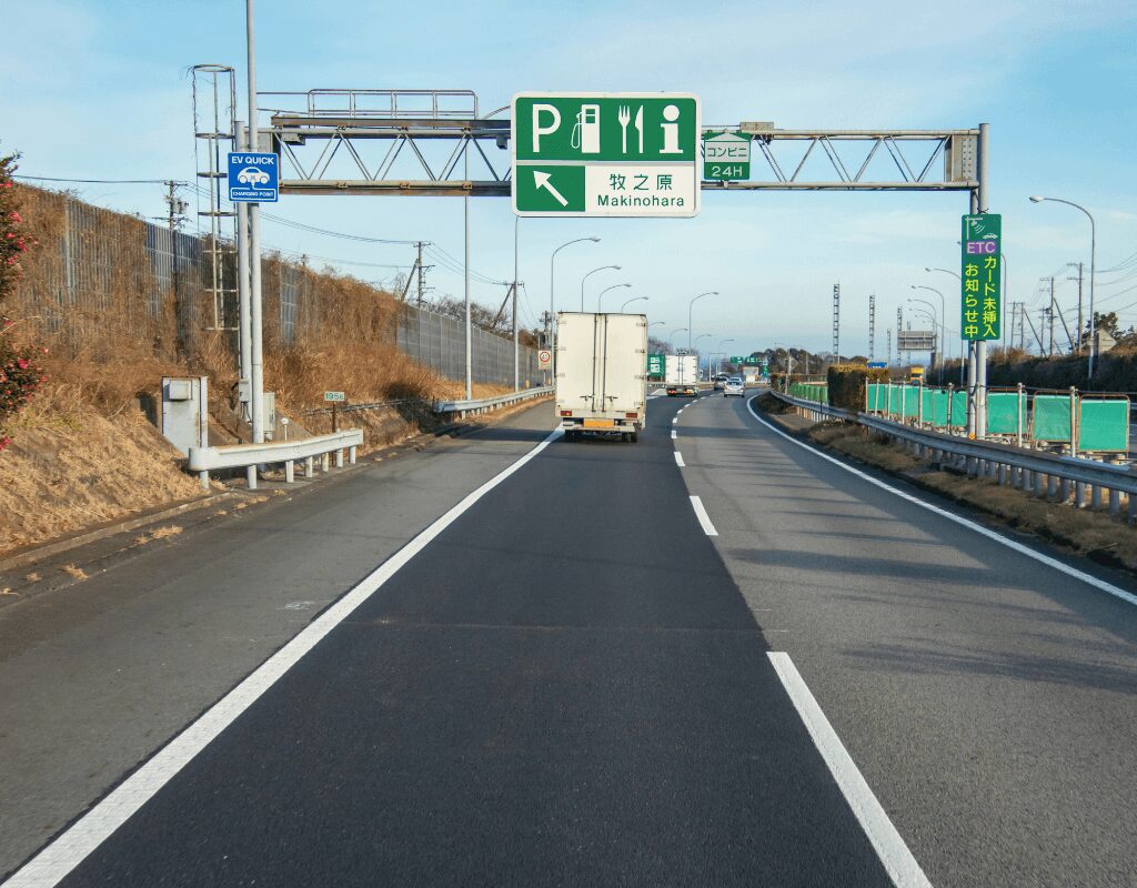 Highway in Japan