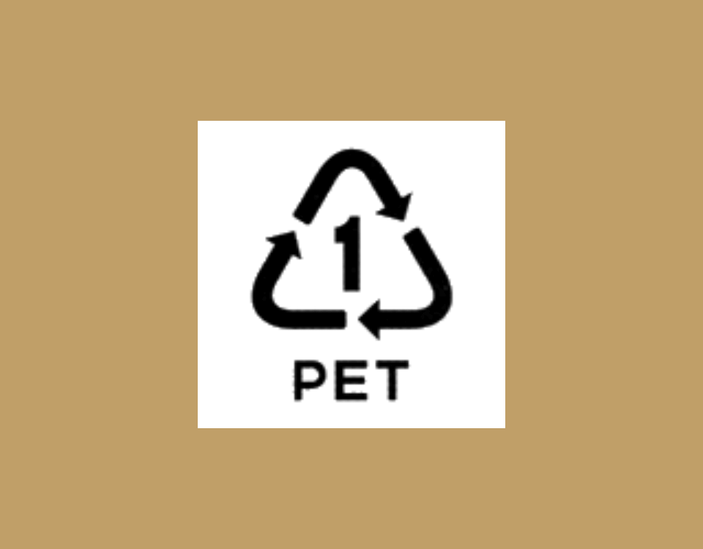 Recycling Symbols for PET bottles