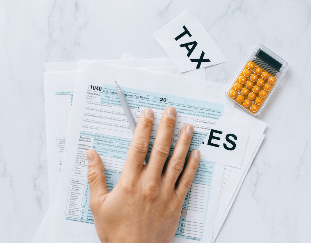 Paying tax