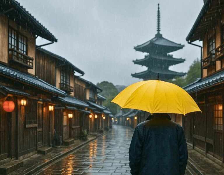 rainy season in Japan