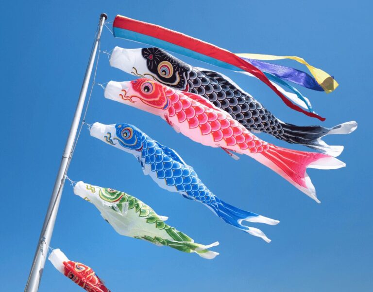Koinobori in Japan