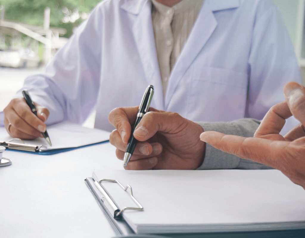 Visiting a doctor, May Blues