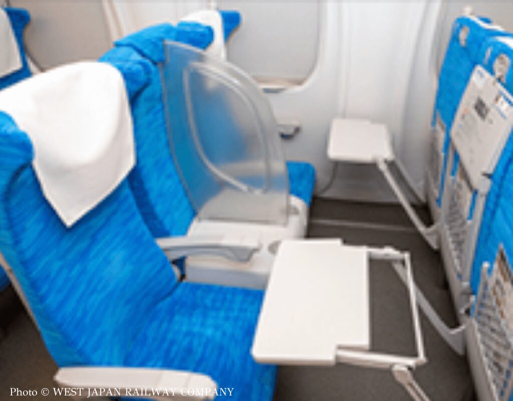 JR Shinkansen ticket, S Work P Seat