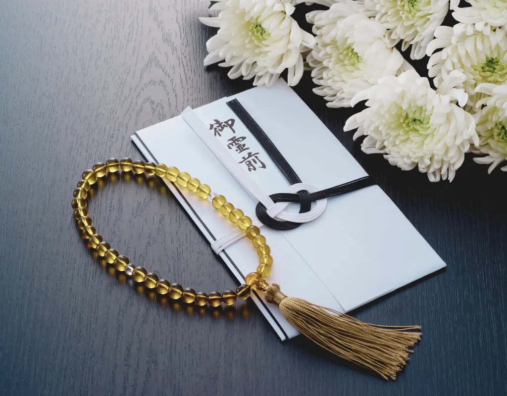 Koden at Japanese Funeral