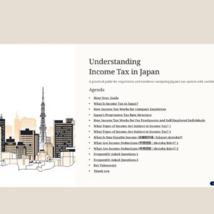 A Guide for Income Tax in Japan