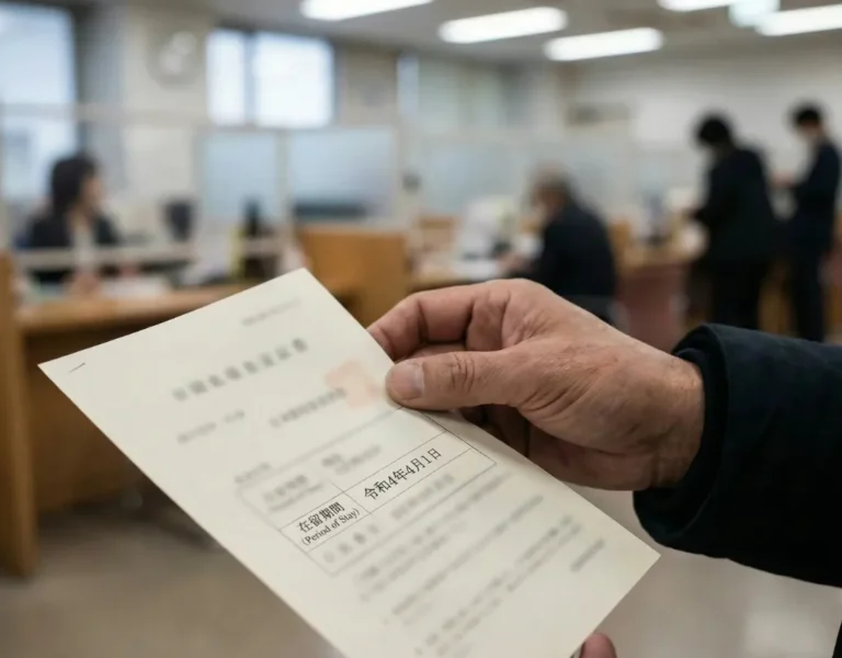 visa renewal Japan