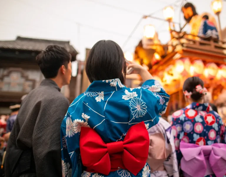 Japanese summer festival